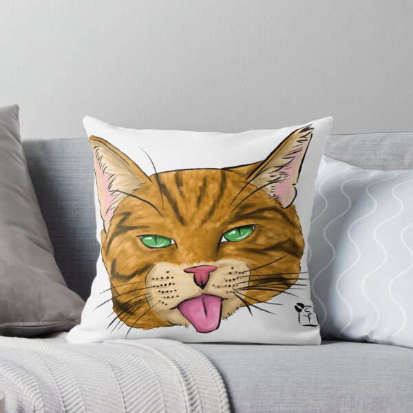 Artikelvorschau, Orange Tabby Cat Face entworfen und verkauft von SonneFaunArt.