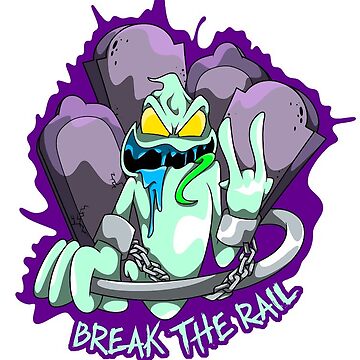 Vorschaubild zum Design Limited Edition Break The Rail Aufkleber von Railbreakers