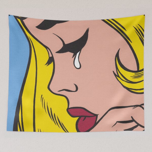 Item preview, Blonde Crying Comic Girl designed and sold by turddemon.