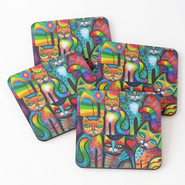 Item preview, Owl and pussicats designed and sold by Karin Zeller.