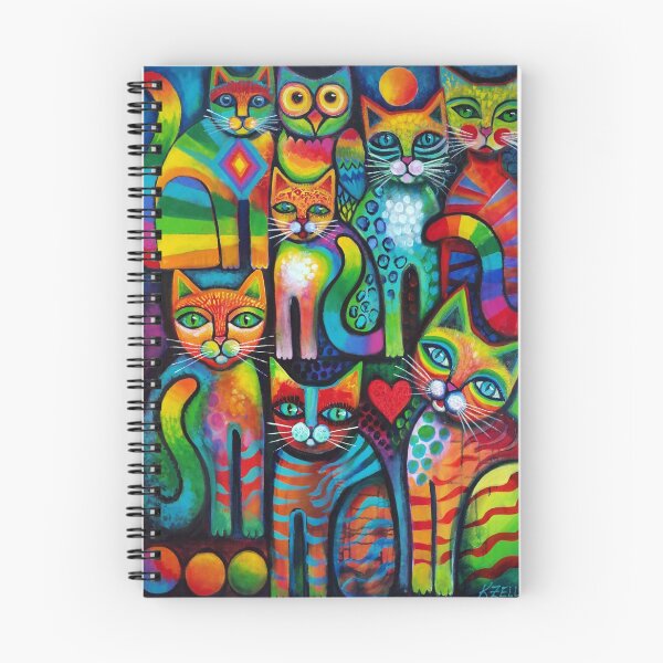 Item preview, Owl and pussicats designed and sold by Karin Zeller.