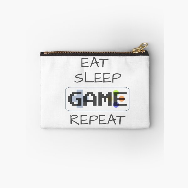 Item preview, eat sleep game repeat designed and sold by maiNuoire.