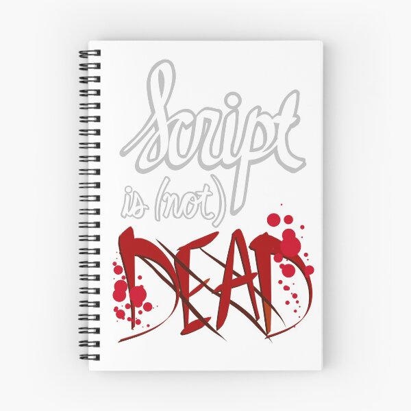 Item preview, SCRIPT IS (NOT) DEAD designed and sold by slightlydecent.