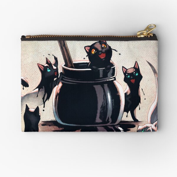 How Black Cats Are Made Zipper Pouch