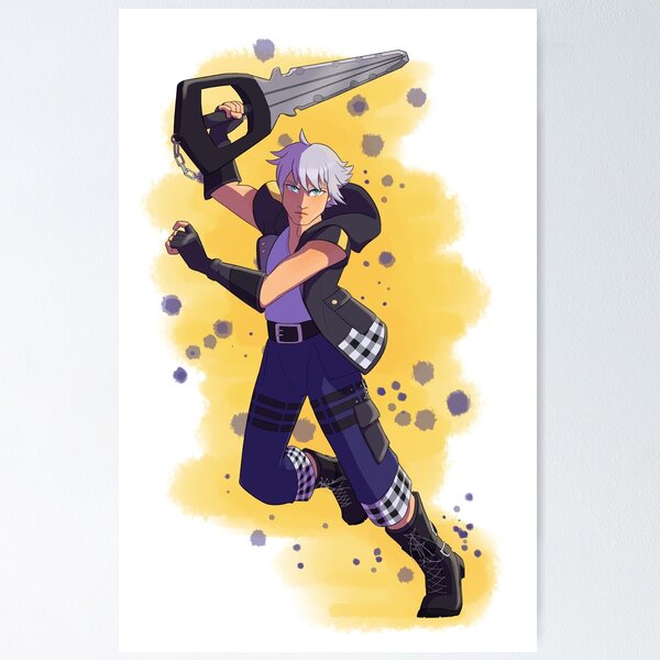 Item preview, Riku-Kingdom Hearts 3 designed and sold by Tennelle and Whitney Flowers.