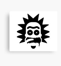 Rick Portrait Logo Canvas Print