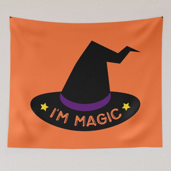 Item preview, Magic Witch Black Halloween Hat designed and sold by awiec.