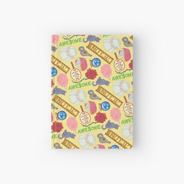 RIde the Cyclone Pattern Hardcover Journal