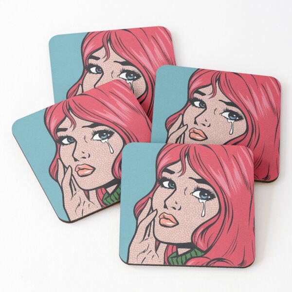 Item preview, Pink Crying Comic Girl designed and sold by turddemon.