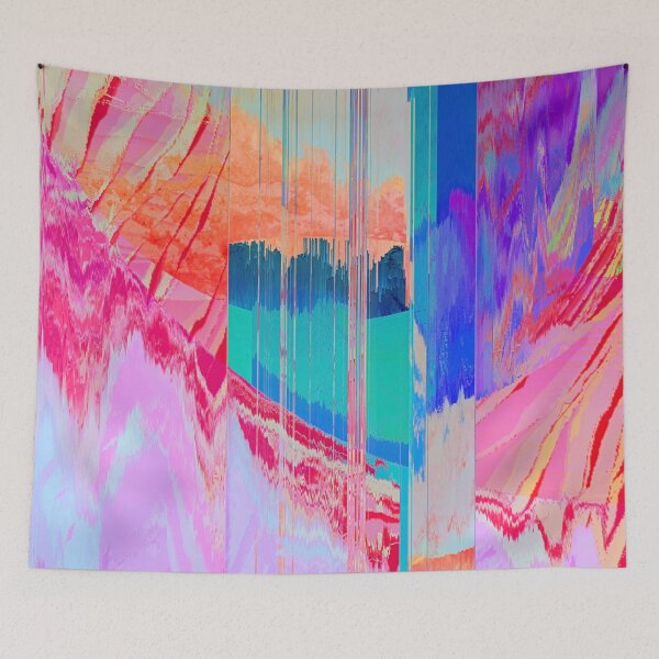 Item preview, Color Mosh - Glitch Art Print designed and sold by burning.