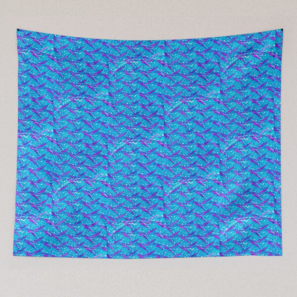 Item preview, Vintage textilepattern in blue designed and sold by juancalop.