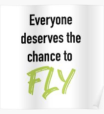 Wicked: Fly Poster