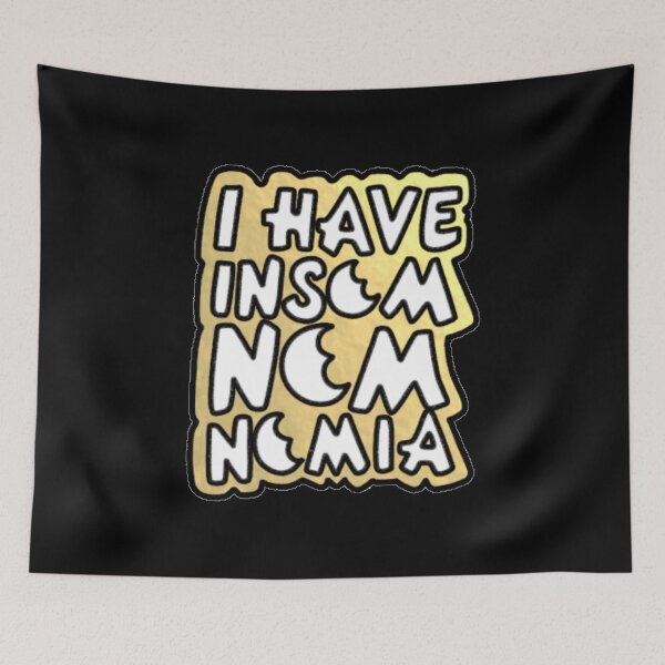 Item preview, I HAVE INSOMNIA  designed and sold by Vectorious745.