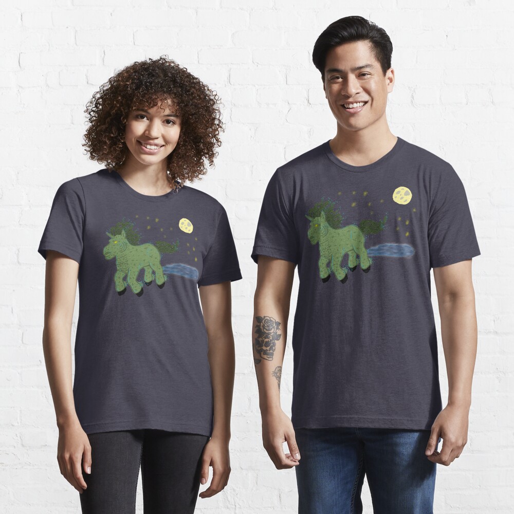 Horror Movie Unicorns: Lagoon Creature Essential T-Shirt