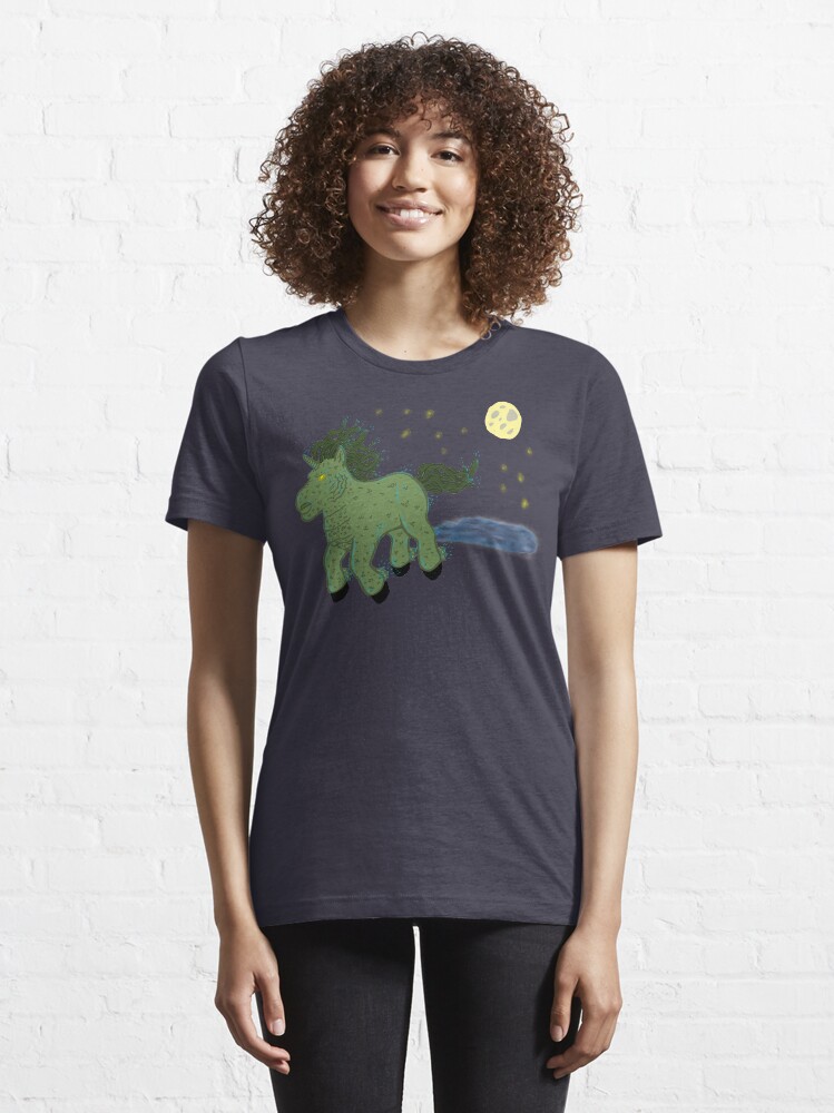 Alternate view of Horror Movie Unicorns: Lagoon Creature Essential T-Shirt