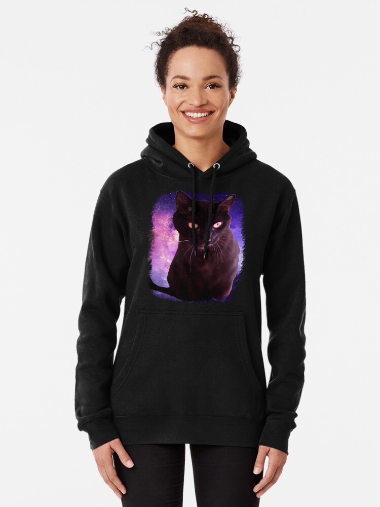 space cat hoodie