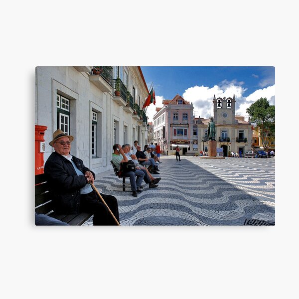 Siësta in Cascais Canvas Print
