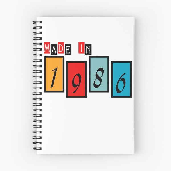 Item preview, Made In 1986 designed and sold by enhan.