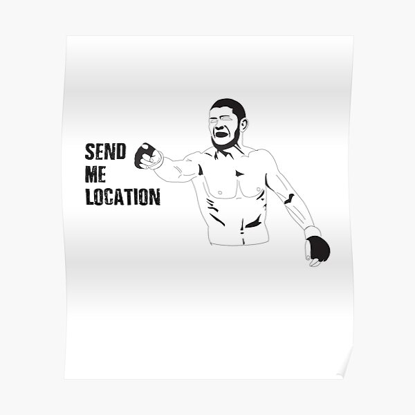 Poster: Khabib Nurmagomedov | Redbubble