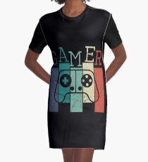 Gamer Graphic T-Shirt Dress