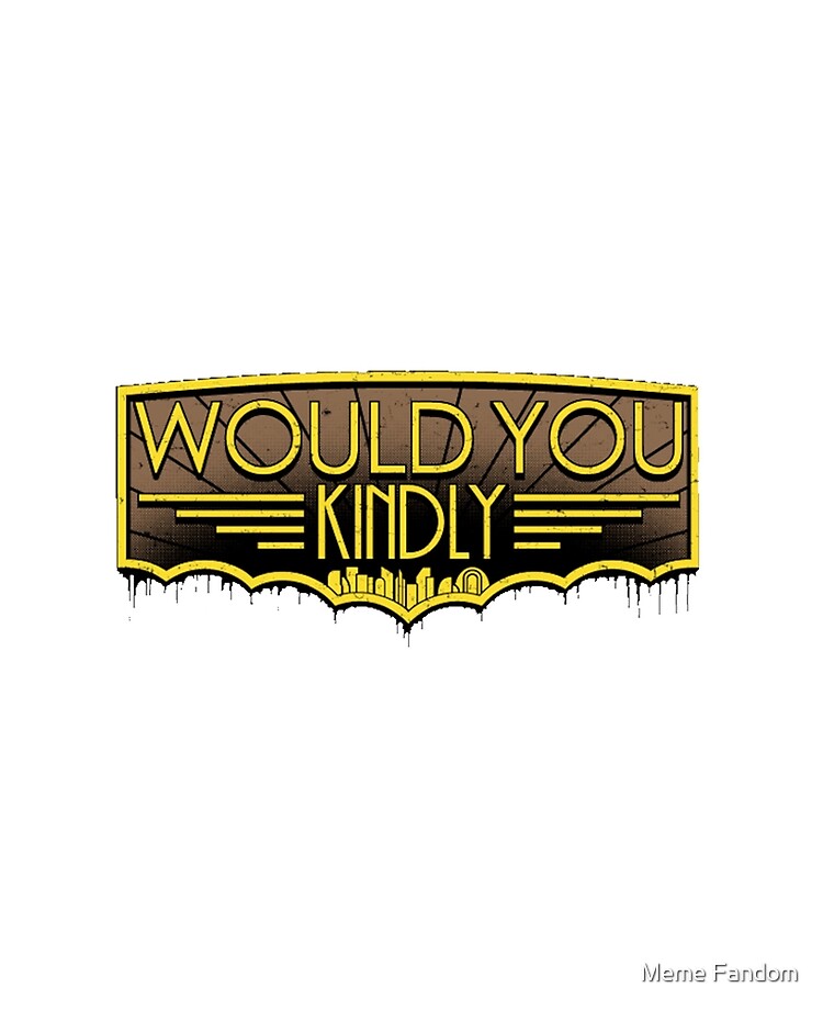 Bioshock Cohen Would You Kindly Ipad Case Skin By Scottk23 Redbubble