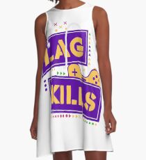 Lag kills A-Line Dress