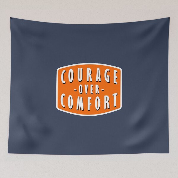 Item preview, Courage over comfort designed and sold by Syahrasi.