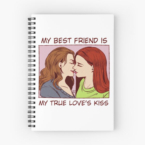 Item preview, My best friend is my true love's kiss designed and sold by turtleduckie.