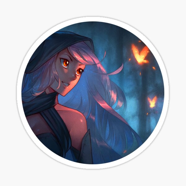 Whispers in the Forest Sticker