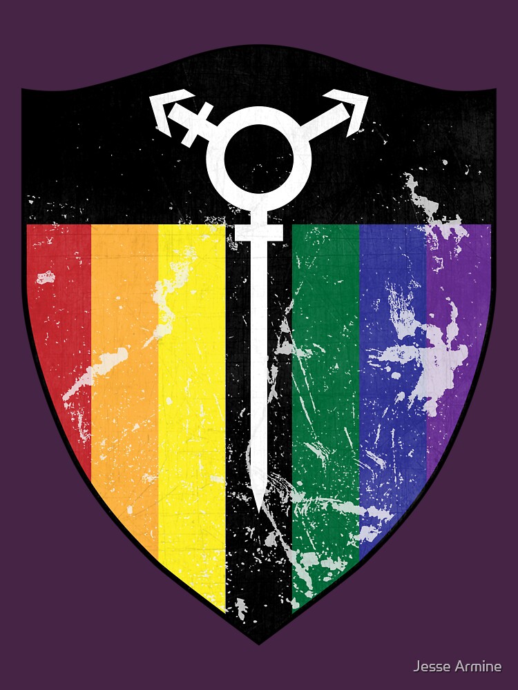 Defender Shield (LGBTQ+) Essential T-Shirt for Sale by Jesse Armine