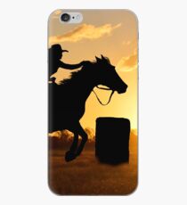 Vinilo o funda para iPhone BARREL RACING ---- UN CAMINO DE LA VIDA