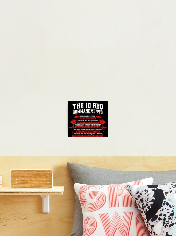 The Ten 10 Bbq Commandments - Bbq Grill Lovers Meme Gift The Ten 10 Bbq Commandments - Bbq Grill Lovers Meme Gift