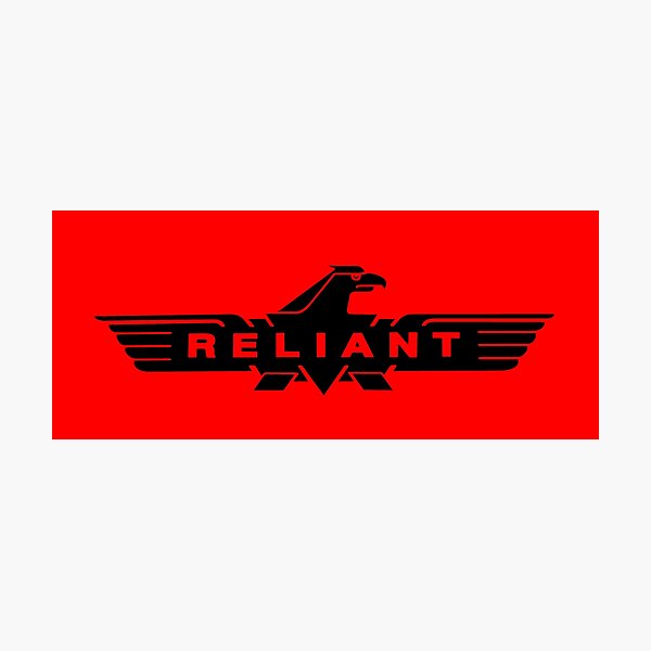 "Reliant motor company logo" Photographic Print by RobinOfDeath | Redbubble