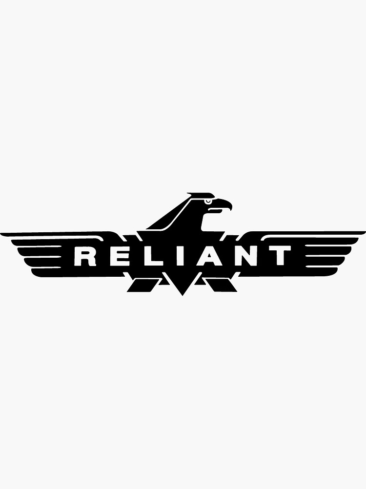 "Reliant motor company logo" Sticker for Sale by RobinOfDeath | Redbubble