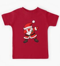 Dabbing Santa Claus Christmas Dab Kids T-Shirt