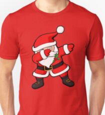 Dabbing Santa Claus Christmas Dab Unisex T-Shirt
