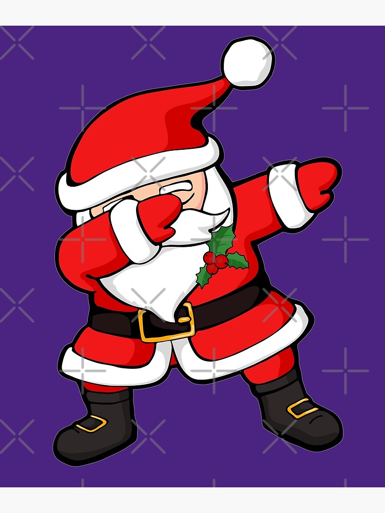 dabbing santa claus