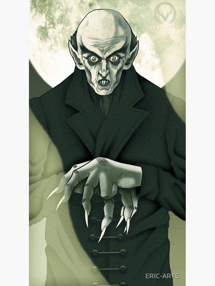 "NOSFERATU 1922" Sticker by ERIC-ARTS | Redbubble