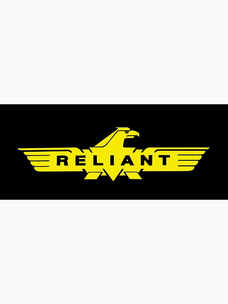 "Reliant logo in yellow" Poster for Sale by RobinOfDeath | Redbubble