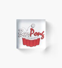 Beerpong Acrylic Block