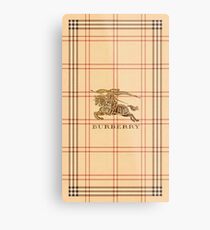 burberry Metal Print