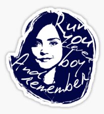 Run You Clever Boy Sticker