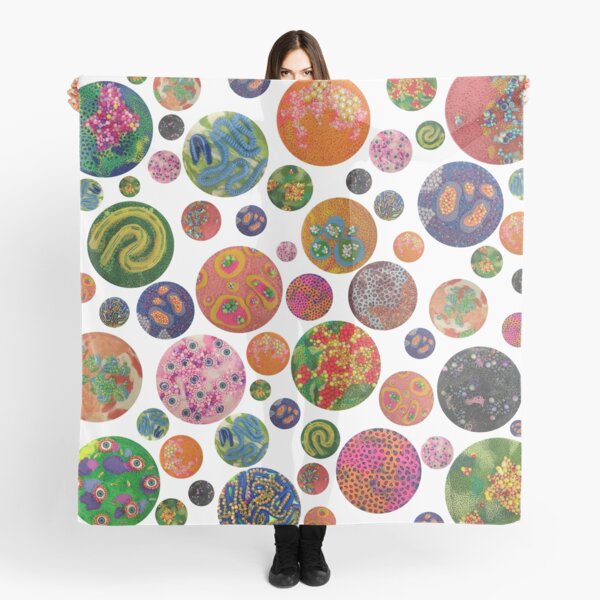 Petri Dish Polka Dot Scarf