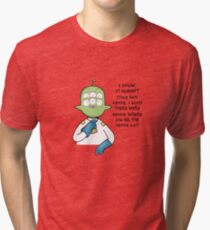 Tribore final space Tri-blend T-Shirt