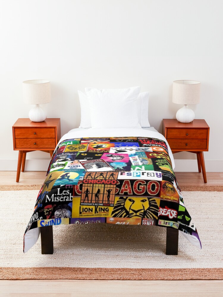Alternate view of Musicals Collage II Comforter