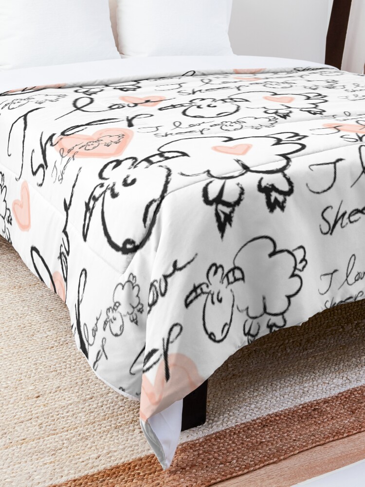 Alternate view of Sheep Comforter