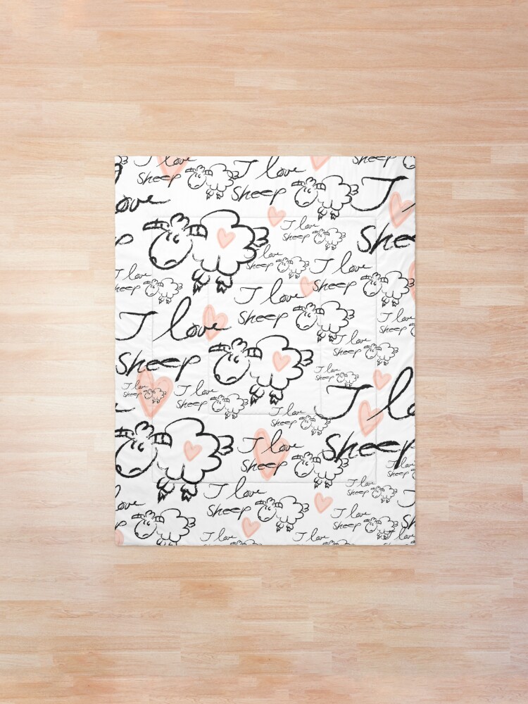 Alternate view of Sheep Comforter