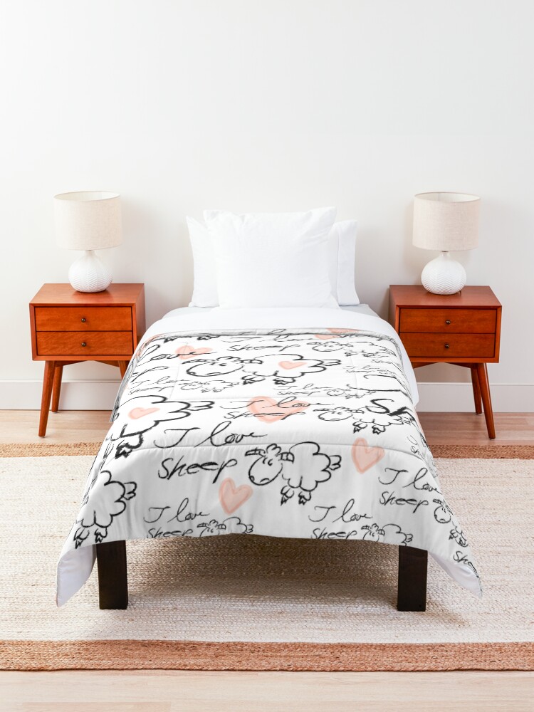 Alternate view of Sheep Comforter