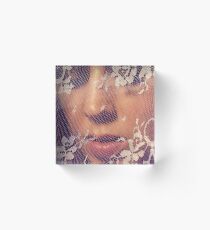ella vos words I never said Acrylic Block