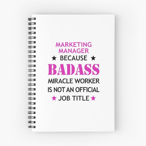 Item preview, Marketing Manager Badass Funny Birthday Christmas Gift designed and sold by smily-tees.